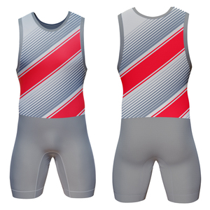 Customized Logo Durable High Quality Professional Weightlifting Wrestling <b>Singlets</b> Plus Size <b>Men</b> Custom Color Size Sweat-Wicking - Product Image 2