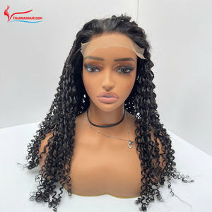 Top Product Transparent Lace Closure Steam Curly <b>Wig</b> 100% Raw Vietnamese Hair No <b>Synthetic</b> Custom Texture Wholesale Price - Product Image 4