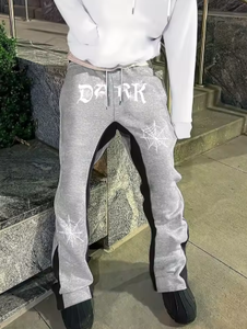 New Lightweight Mid 3D Cartoon Print Breathable Polyester/Cotton European American Style Casual Sports <b>Pants</b> Drawstring Men - Product Image 3