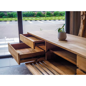 เฟอร์นิเจอร์ไม้สักสำหรับร้านอาหาร โรงแรม วิลล่า รีสอร์ท คาเฟ่ และธุรกิจบริการอาหารและเครื่องดื่ม และภาคธุรกิจเชิงพาณิชย์ - Product Image 3
