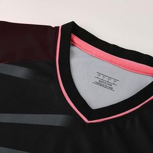 Camiseta de Fútbol de Miami para Hombre, Manga Corta, Cuello en V, Estampado Sublimado, Transpirable, Poliéster, Ropa de Verano para Adultos, Corte Regular - Product Image 2