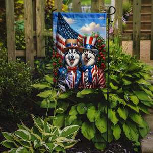 All American Alaskan Malamute Multicolor Garden Flag Mailbox Patio Décoratif Yard Banner Flower Beds Size Yard Lawn Signs - Product Image 2
