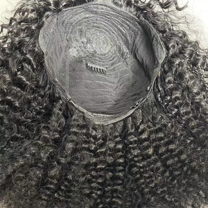 Pelucas de Cabello Humano con Flequillo, Onduladas, Hechas a Máquina, Rizadas, Cortas, para Mujer, Estilo Pixie Brasileño, Bob - Product Image 6