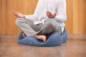 Cojín ergonómico de meditación de pensamiento positivo Cojín de meditación de asiento de meditación de YOGA - Product Image 3