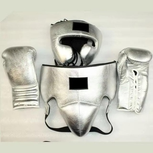 Set de Boxeo Profesional RTS para Sparring, Alta Calidad, Duradero, Protector, de Silicona, Goma y Algodón Transpirable, Hecho a Medida AI-BS-010 - Product Image 3