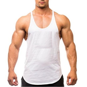 เสื้อกล้ามออกกำลังกายสำหรับผู้ชายชุดออกกำลังกายผลิตตามสั่ง - Product Image 2