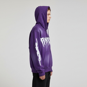 2026 Brand New <b>Mens</b> Solid Washed Winter Knitted Hoodies Sweatshirts Hooded <b>Pullover</b> Jacquard Waterproof Eco-friendly - Product Image 4