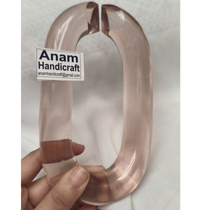 Customized Modern Acrylic Chain <b>Wall</b> Accents Handmade Modern Ornamental Resin Hanging for Home <b>Decor</b> Diwali Festival Ready - Product Image 1