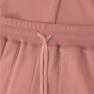 Women Wide Leg Jogger Pants High Waist Cotton Casual Lounge <b>Trousers</b> Custom Logo OEM ODM Wholesale Supplier - Product Image 4