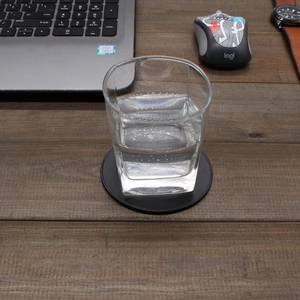 Juego de Posavasos Cuadrados de Cuero Hechos a Mano, Duraderos, Resistentes al Calor, Protección para Mesa, Barra o Mostrador GLC-0058 - Product Image 2