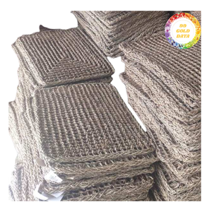 Tapis en jonc de mer tissé à la main de qualité supérieure, construction en fibres côtières de haute qualité pour la décoration intérieure professionnelle, vente en gros - Product Image 2