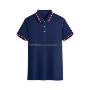 Polo de Manga Corta de Verano para Hombre de Alta Calidad, Secado Rápido, Transpirable, de Algodón Suave - Product Image 5