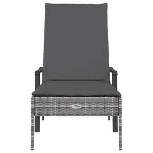 Chaise longue grise - Product Image 3