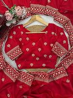 Sari de Diseñador TENNECY con Adornos para Mujer, Reversible, Elástico, Largo hasta el Tobillo, Corte Regular, Secado Rápido, Sin Arrugas, Estilo Beds Jalpari