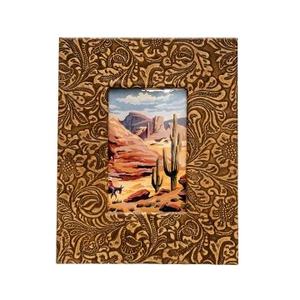 Cadre photo en aluminium de forme florale moderne, personnalisé, luxueux, de qualité supérieure, artisanal, respectueux de l'environnement, pour Noël - Product Image 1