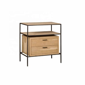 Mesita de noche flotante de madera duradera, estante de almacenamiento plegable al por mayor, mesita de noche, cajón montado en la pared, apartamento, Hospital - Product Image 1