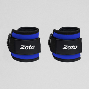 Sangles de cheville ZOTO Glute Kickback en néoprène rembourré personnalisé, fixation pour câble, fabrication usine - Product Image 3