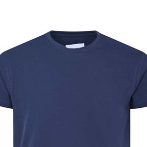 Camisetas de Hombre Color Azul Marino, Camisetas de Manga Corta para Verano, Ropa Urbana a Precio Económico, Camisetas Casuales Lisas para Hombre - Product Image 3