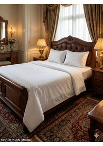 Ensemble de draps en satin de coton de luxe – Drap de lit King Size avec taies d'oreiller assorties - Product Image 6