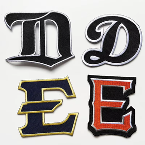 Custom Embroidery <b>Patch</b> Factory Supply Bold Thread <b>Applique</b> Badge for Jackets Caps Backpacks Clothing Wholesale Iron On Sew On - Product Image 3