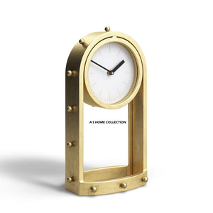 <b>Clocks</b> Fashion Metal Luxury Table <b>Clock</b> for <b>Modern</b> Home Decor Simple Table <b>Clock</b> Nordic Metal Living Room Dining Room Single - Product Image 5