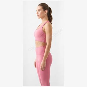 Hot Seller <b>Top</b> Trending Product Beat Sale Yoga Set for <b>Women</b> 2026 New Arrival <b>Top</b> Fashion <b>Women</b> Yoga Set Leggings With Your Logo - Product Image 5