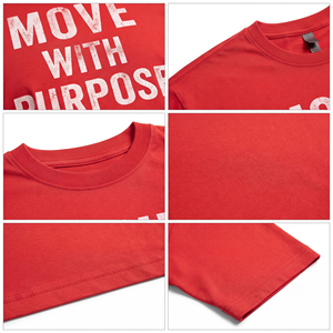 Camiseta de algodón para hombre de talla grande al por mayor, camisetas estampadas de estilo urbano de corte holgado para hombre, camiseta de manga corta con cuello redondo para hombre - Product Image 6