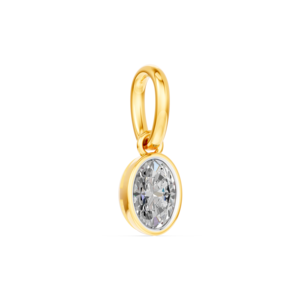 Colgante de Diamante de Laboratorio en Oro Sólido de 14K/18K Personalizado, Certificado IGI, Fabricante de Joyería Fina Ética, Venta al Por Mayor, RJC OEM ODM PD401407 - Product Image 1