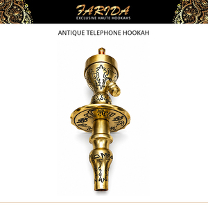Cachimba de Latón Macizo de Primera Calidad, Estilo Antiguo, Juego Completo |   Cachimba Egipcia de Lujo |   Cachimba Farida Personalizada y Duradera - Product Image 5