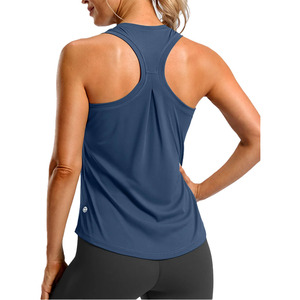 Hauts de sport pour femmes Super Women's : Débardeurs dos nageur, T-shirts de yoga en mesh, Débardeurs de course athlétiques, Vêtements de sport sans manches - Product Image 2