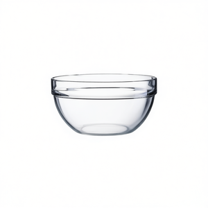 Tazón de Vidrio de 23 cm de Calidad Premium de ENSALADERA, Diseño Minimalista para Servir Alimentos con Elegancia y Exhibir Platos Favoritos en Fiestas - Product Image 2