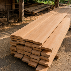 Madera aserrada de primera calidad con veta natural y resistencia confiable para la construcción de muebles y la producción de carpintería - Product Image 1