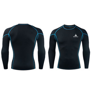 Équipement d'entraînement de combat respirant et à séchage rapide de bonne qualité, rashguard personnalisé pour hommes, vêtements de fitness, marque privée MMA à prix raisonnable - Product Image 1