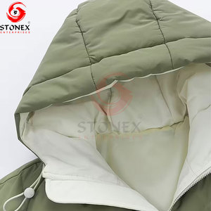 Chaqueta Acolchada con Capucha para Hombre, Ligera, Térmica, Impermeable, Cortavientos, Informal, para Senderismo y Actividades al Aire Libre, 100% a la Moda - Product Image 5