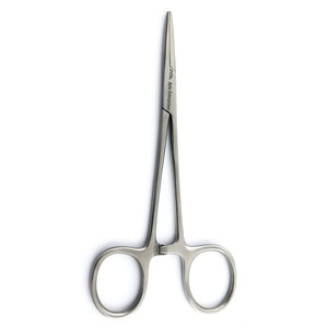 Pinzas hemostáticas rectas mini de 9 cm, instrumento quirúrgico de acero inoxidable diseñado para un agarre preciso - Product Image 3