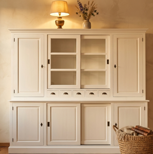 Brion Eco-Friendly Durable Modern <b>Rustic</b> Teak Wood <b>Cabinet</b> Natural Finish Functional Storage for Entryway Living Room Decoration - Product Image 4