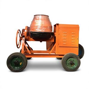 เครื่องผสมคอนกรีตแบบพกพาประสิทธิภาพสูงพร้อมมอเตอร์ 1000 วัตต์ ประสิทธิภาพสูงสำหรับการผสมปูนซีเมนต์ในสถานที่ก่อสร้าง - Product Image 2