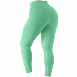 Ensemble de sport sans couture extensible dans les quatre sens : soutien-gorge de sport et leggings – Fournisseur en gros de vêtements de sport et d'activewear - Product Image 2