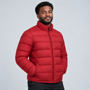 Custom made <b>mens</b> winter <b>jackets</b> featuring premium insulation fashionable colors and quality construction for wholesale apparel - Product Image 5