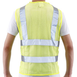 Chaleco de seguridad transpirable de talla grande, de primera calidad, ajustable, para señalización de tráfico, de alta calidad, muy vendido y cómodo. - Product Image 3