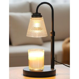 Lampe à minuterie et variateur d'intensité pour chauffe-bougie, chauffe-cire, cadeau d'anniversaire ou de pendaison de crémaillère pour Maman, Femme, Amie, Sœur, pour usage au bureau - Product Image 3