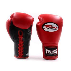 Guantes de Boxeo Gemelos Personalizados OEM con Cierre de Cordones para Muay Thai, Sanda, Entrenamiento Profesional Ligero, Sparring para Adultos y Artes Marciales - Product Image 4