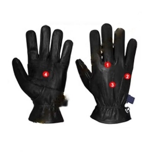 Protección contra cortes Guantes de cuero de dedo completo de Pakistán Invierno Clima frío Supervivencia para invierno Senderismo Guantes de trekking - Product Image 2