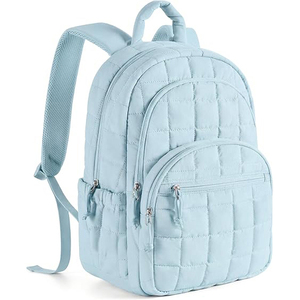 Red Oxford <b>Backpack</b> 18 In Lightweight Soft Shell Daily Use Unisex Rectangular Zipper Closure Interior Pocket - Product Image 2