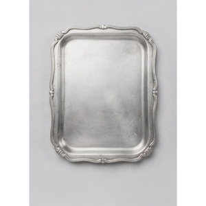 Elegant Handmade Eco-friendly Polished <b>Metal</b> Rectangular Serving Trays Decorative Home Dining Tray Set - Product Image 2