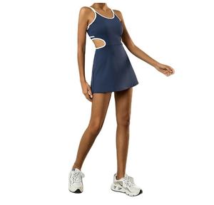 Jupes de golf, jupes de tennis, shorts de yoga, jupes de tennis blanches à taille mi-haute, fabriquées en gros - Product Image 2