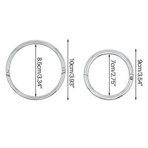 Anneaux de nez de bœuf de haute qualité fabriqués au Pakistan, anneaux de nez en acier inoxydable pour bovins, clips de nez pour vaches et veaux, à vendre - Product Image 4
