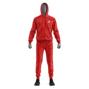 Conjunto Deportivo Personalizado para Hombre con Capucha y Cremallera, Ropa Deportiva Ligera Sublimada para Correr, Gimnasio, Entrenamiento y Equipos - Product Image 5