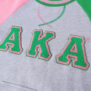 White Green <b>Pink</b> Chenille Crewneck Sweatshirt Women's Unisex Letter Pullover Fashion <b>Top</b> Embroidered Casual - Product Image 6
