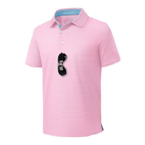 Polo de golf pour jeunes personnalisé avec votre logo, en tissu extensible doux de qualité supérieure offrant un confort durable pour l'extérieur - Product Image 1